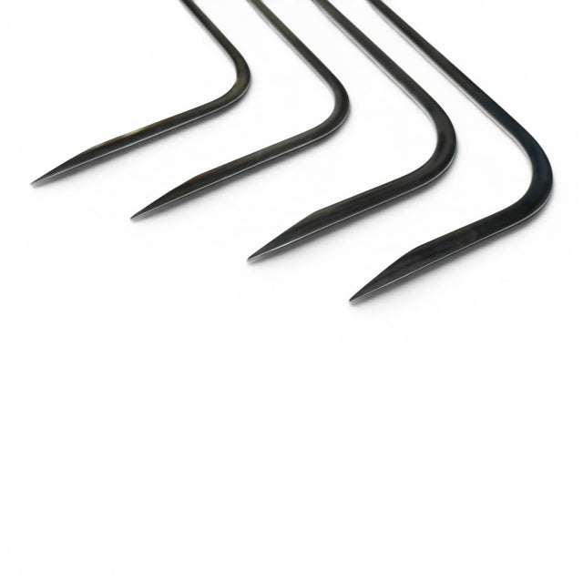 Anson PDR Tequila Tools Door Lord Sharp Hub set of four black metal PDR rods with sharp tips for precise pushes on steel.