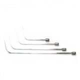 Anson PDR Tequila Tools Door Lord Sharp Hub Set features four metal rods with sharp tips and threaded ends for handles. Versatile PDR tools.