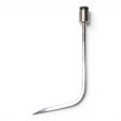 Anson PDR Tequila Tools Door Lord Sharp Hub rod with a 5-inch kick, sharp tip, and knurled end. Metal construction.