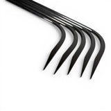 Anson PDR Door Lord compact 3/8 inch diameter sharp hub dent repair tools with tapered shafts in a black finish.