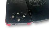 Anson PDR Elimadent X-Factor Flip Light with buttons and red accents. Features warm and cool LEDs with dimmer controls.