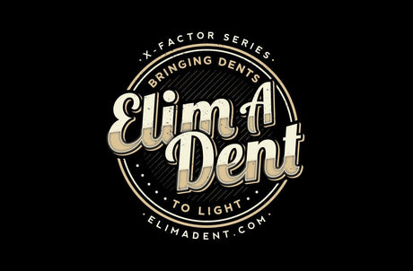 Anson PDR X-Factor Series Elimadent logo with text Bringing Dents To Light and elimadent.com