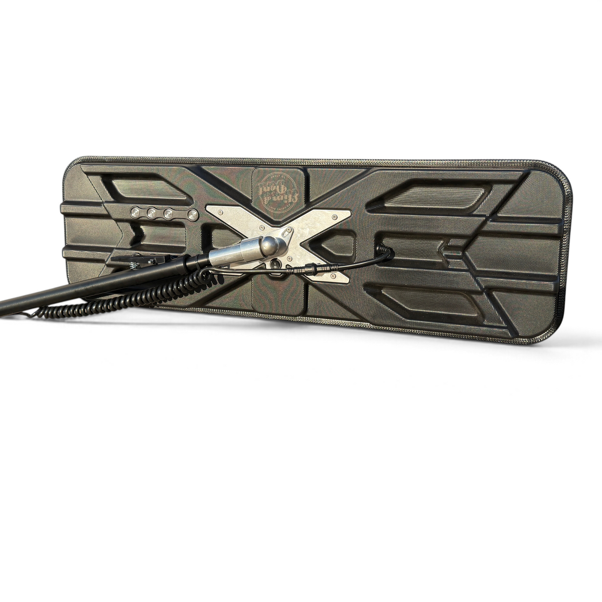 Anson PDR Elimadent X-Factor PDR light with black vacuum-formed housing, shock-absorbing rubber edge and ball mount.