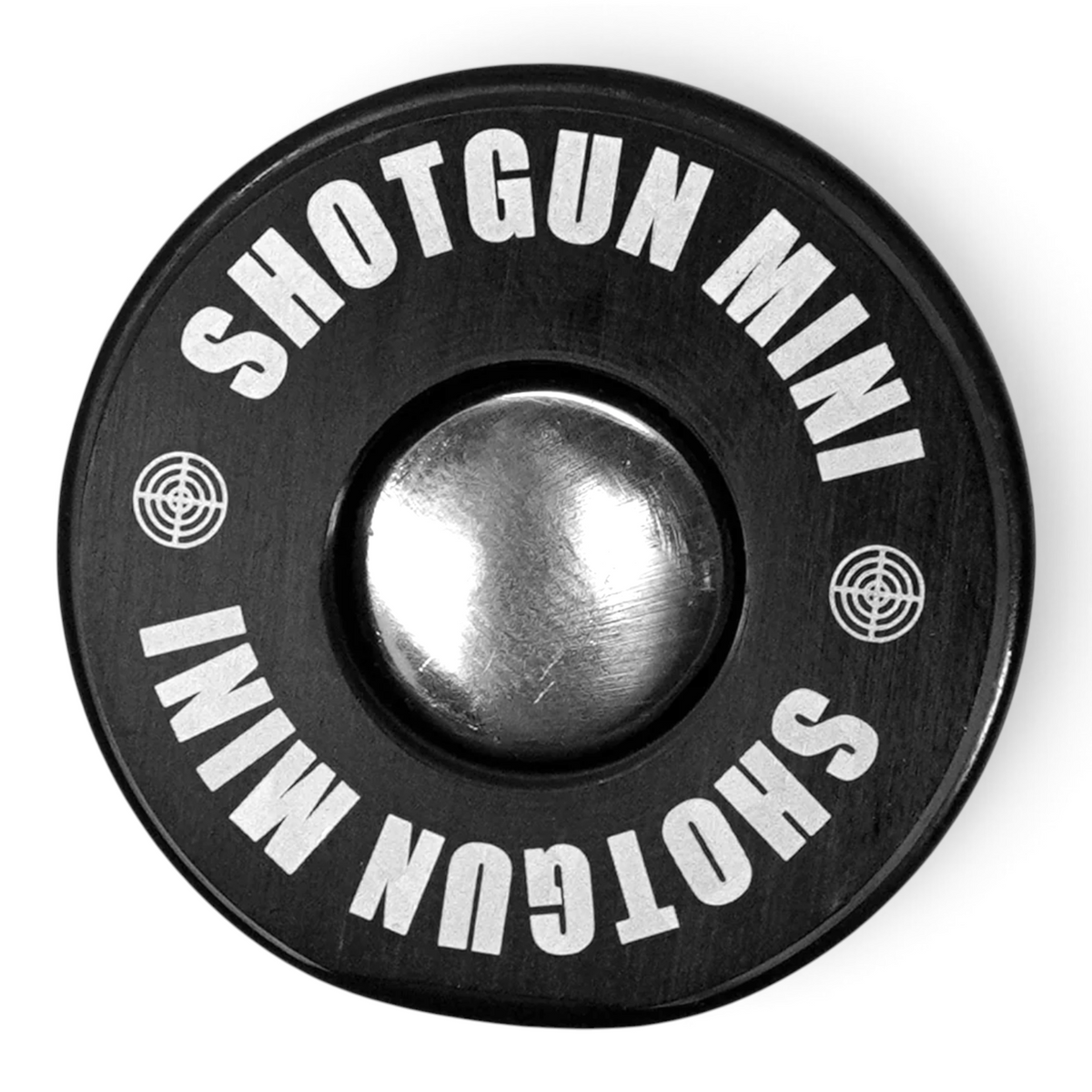 Anson PDR fast pdr Shotgun Mini automatic slide hammer end cap with black finish and silver branding