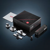 Anson PDR Glexo full set featuring four metal PDR tabs, cold glue box, and storage case for professional body repair.