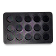 Anson PDR Dead Dent Tools Glory Hole round tab holder in black 3D printed material for paintless dent repair