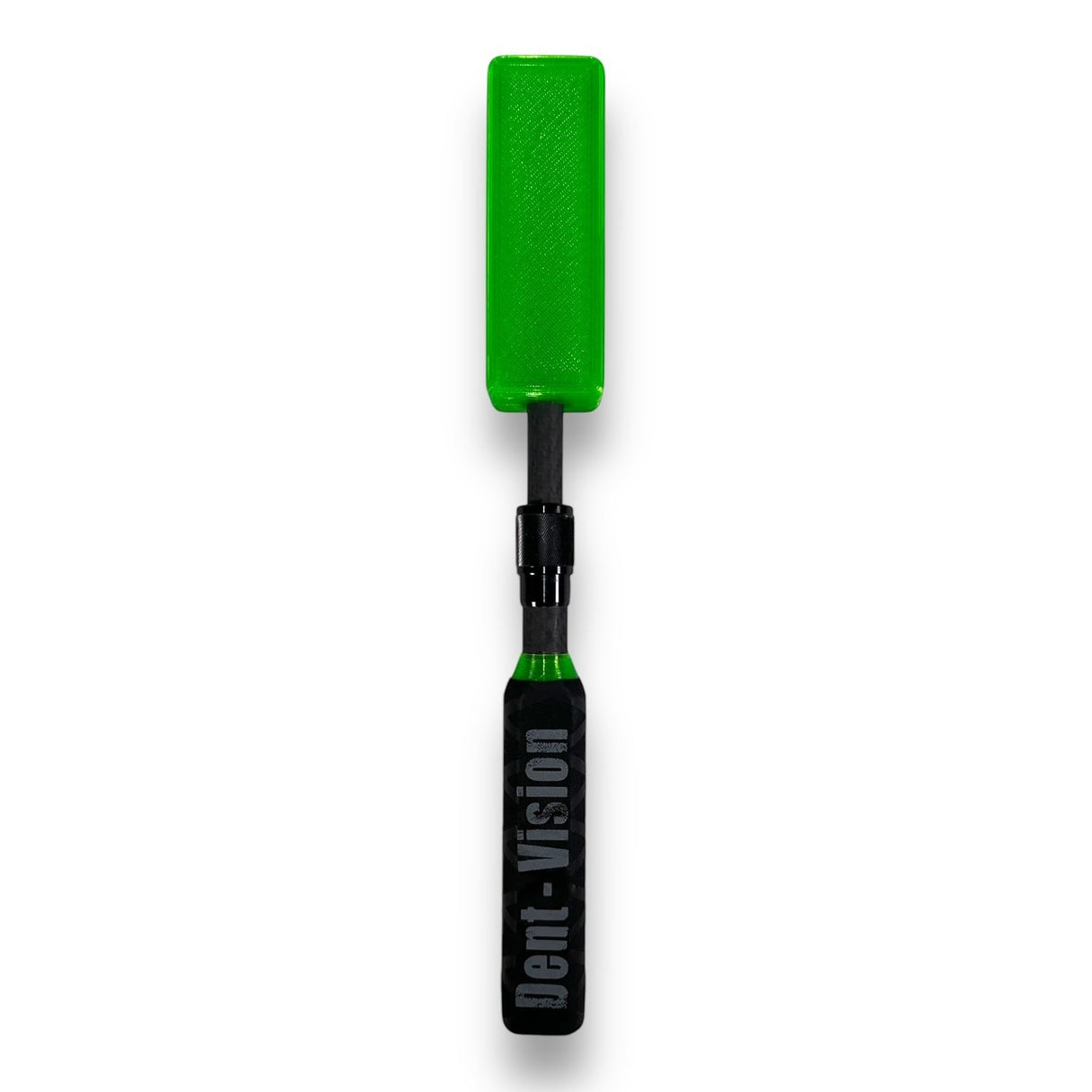 Anson PDR Dent Vision Dent Zapper Paddle EXT in green with a carbon fiber shaft and adjustable handle length.