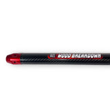 Anson PDR carbon fiber hail rod with red tip, 90 inches long, for dent removal.