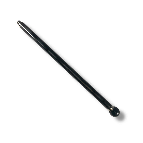 Anson PDR carbon fiber hail rod with weighted ball end. 90 inch, 3-piece breakdown rod for dent removal.