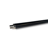 Anson PDR The Wood Breakdown Hail Rod, a 3-piece carbon fiber rod with threaded metal end. Ideal for dent removal.