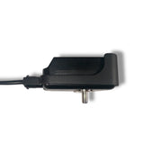 Anson PDR black plastic hail stand receiver plug lock with metal pin, secures hail stand receiver adaptor.