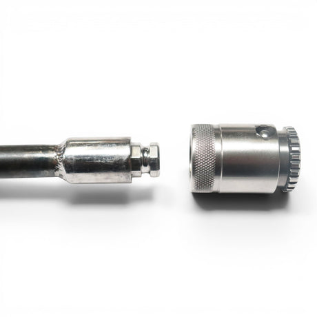 Anson PDR Tactical Guerrilla Grip Ultra Dent Tools hub adapter, silver metal, designed for PDR tools.