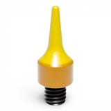Anson PDR yellow knockdown tip with a threaded base, made from Match Grade material.