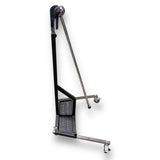 Anson PDR DNE light stand with adjustable arm and weighted base on wheels.