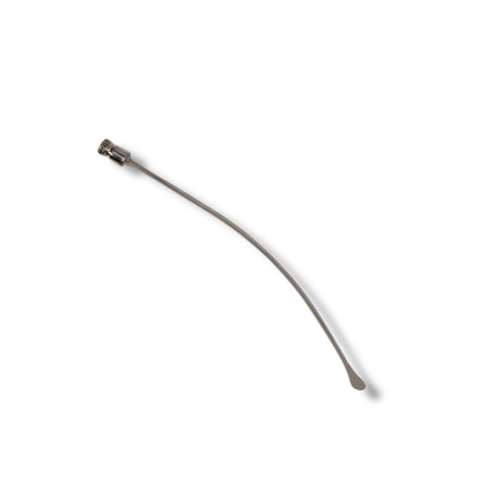 Anson PDR Compact HUB Rattlesnake 1 1/4" tail PDR tool with a curved metal rod and a flat whale tail end.