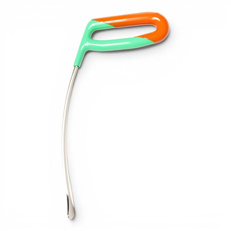 Anson PDR Tequila PDR Tools Rattlesnake Tail Set with orange and green handle and 1 1/4" tip size.