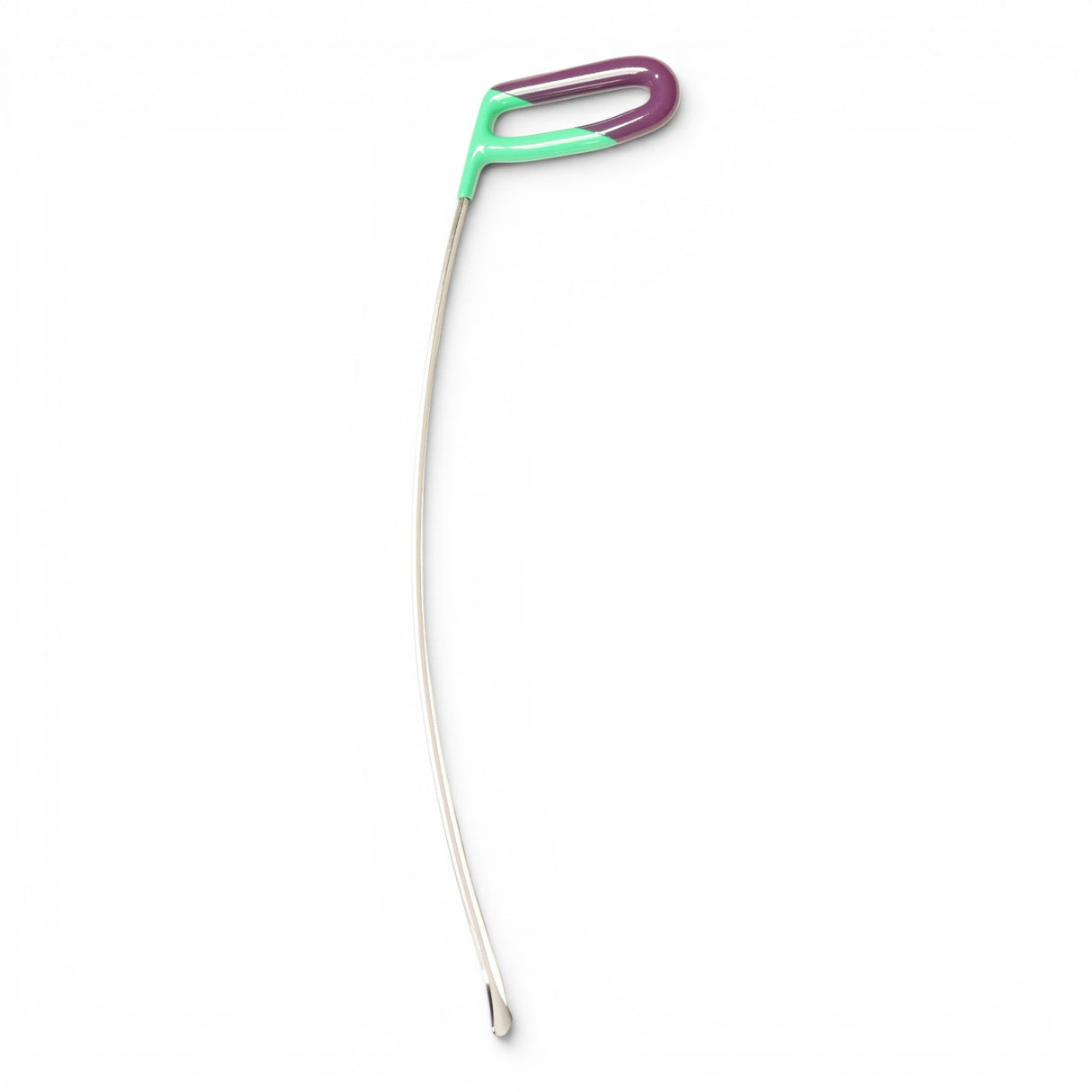 Anson PDR Tequila PDR Tools Rattlesnake Tail Set with a 1 1/4" tip, featuring a purple and green handle.