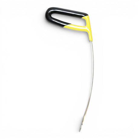 Anson PDR Tools Rattlesnake Tail Set PDR tool with black and yellow handle and thin metal rod.