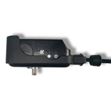 Anson PDR black plastic Hail Stand Receiver Plug Lock with metal pin and indicator lights.
