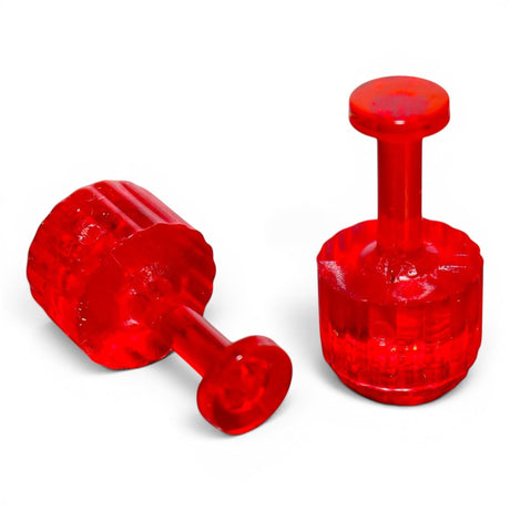 Anson PDR Dead on Dead Center red PDR glue tabs for precise dent repair with rigid ice finish