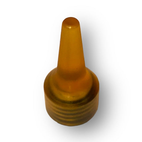 Anson PDR Dead Dent Tools Root Beer Ultem knockdown tip for paintless dent repair with industry standard threading.