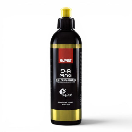 Anson PDR Rupes D-A FINE 250ml high performance fine polishing compound bottle for dual action polishers.