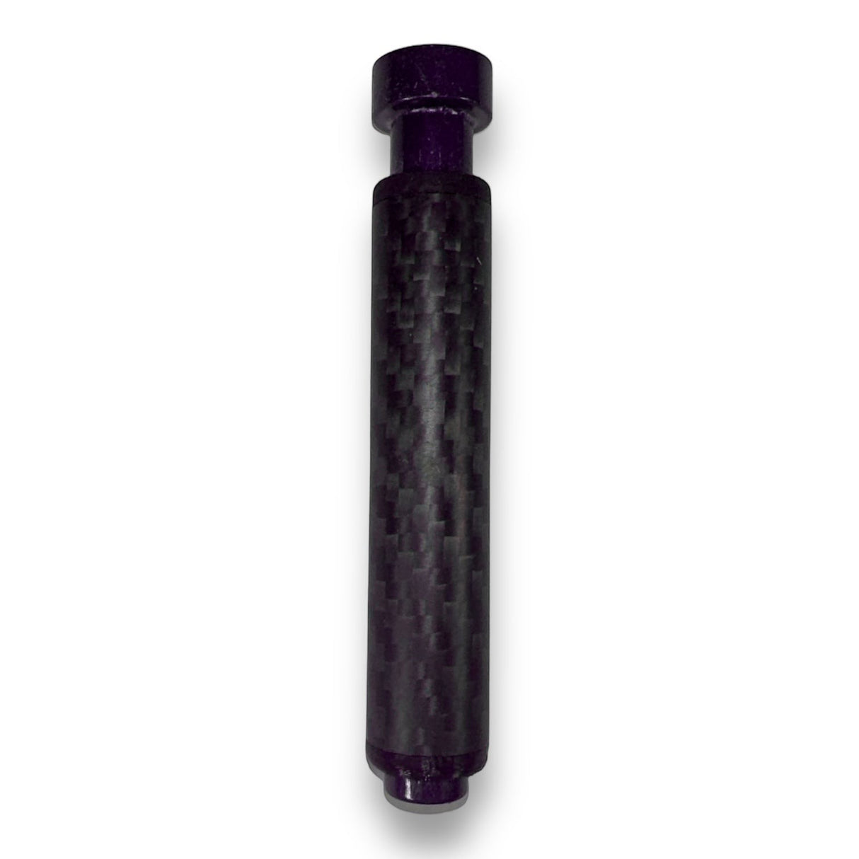 Anson PDR Dent Vision ShockBlocker knockdown tool with a carbon fiber sleeve and purple aluminum ends