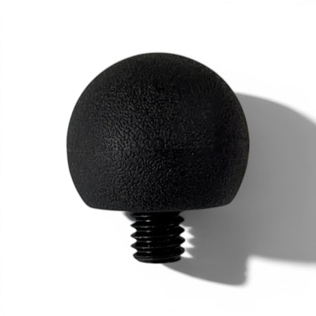 Anson PDR Tactical Ball dent repair tip with soft black textured outer shell and 5/16-18 threaded metal base.