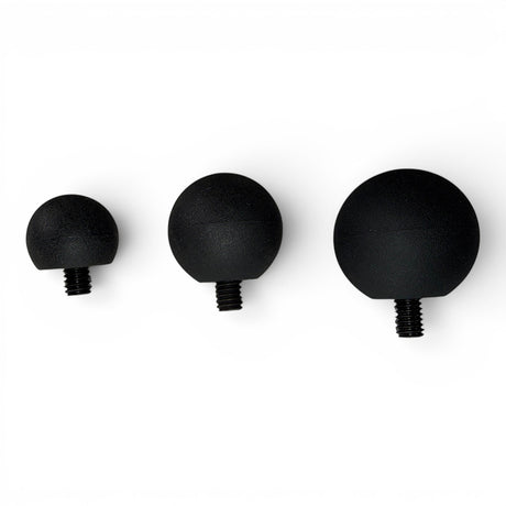 Anson PDR Tactical Ball set in three sizes with soft outer shells and 5/16-18 threaded tips for dent repair tools.