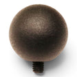 Anson PDR small tactical ball tip, 1"1/4 diameter, with 5/16-18 thread for PDR hammers.