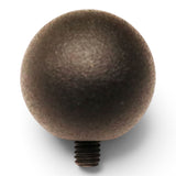 Anson PDR small tactical ball tip, 1"1/4 diameter, with 5/16-18 thread for PDR hammers.
