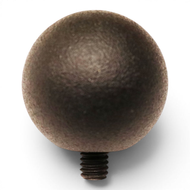 Anson PDR small tactical ball tip, 1"1/4 diameter, with 5/16-18 thread for PDR hammers.