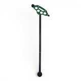 Anson PDR Tactical Blending Hammer with a green anodized aluminum handle and carbon fiber shaft for dent repair
