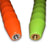 Anson PDR Tequila Bomber Galaxy combo knockdown PDR tool in high visibility green and orange. Features a hex head.