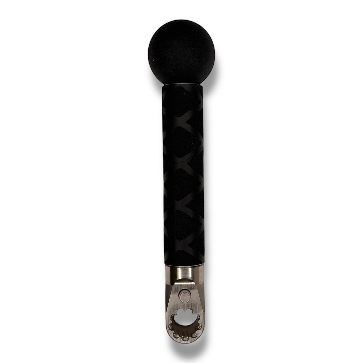 Anson PDR black stainless steel Tequila Compact Handle with textured grip and push-button release for PDR work.