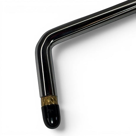 Anson PDR Tequila Compact HUB stainless steel rod with a precision-angled tip and protective soft black cap.