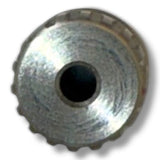 Anson PDR stainless steel indexing compact HUB for Tequila Compact handles. Silver metal.