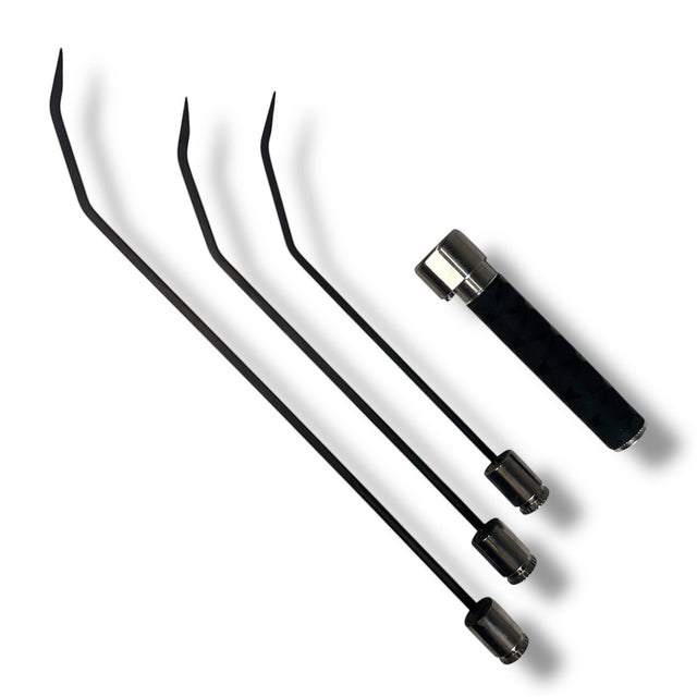 Anson PDR Tequila DG door handle set with tactical inline grip and 3 spring steel rods for PDR.