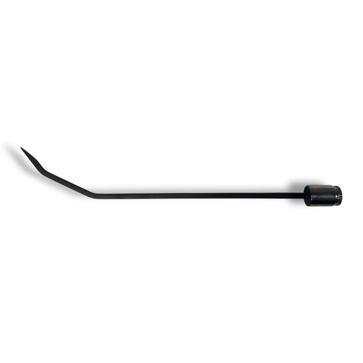 Anson PDR Tequila DG door handle tool with tactical inline grip, black spring steel with sharp tip and double bend.
