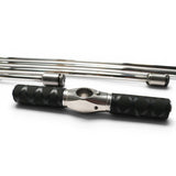 Anson PDR Tequila Double Shot Sharp Hub Full Set with tactical T-handle and black grip, stainless steel shafts.