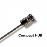 Anson PDR stainless steel 9/32 inch Tequila Indexing Compact HUB hand tool with a precision-honed tip for PDR work.