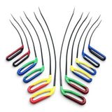 Anson PDR Tequila PDR Hand Tools 12 PC set with fixed handles, 6 left and 6 right arched brace tools in red, blue, green, and yellow.