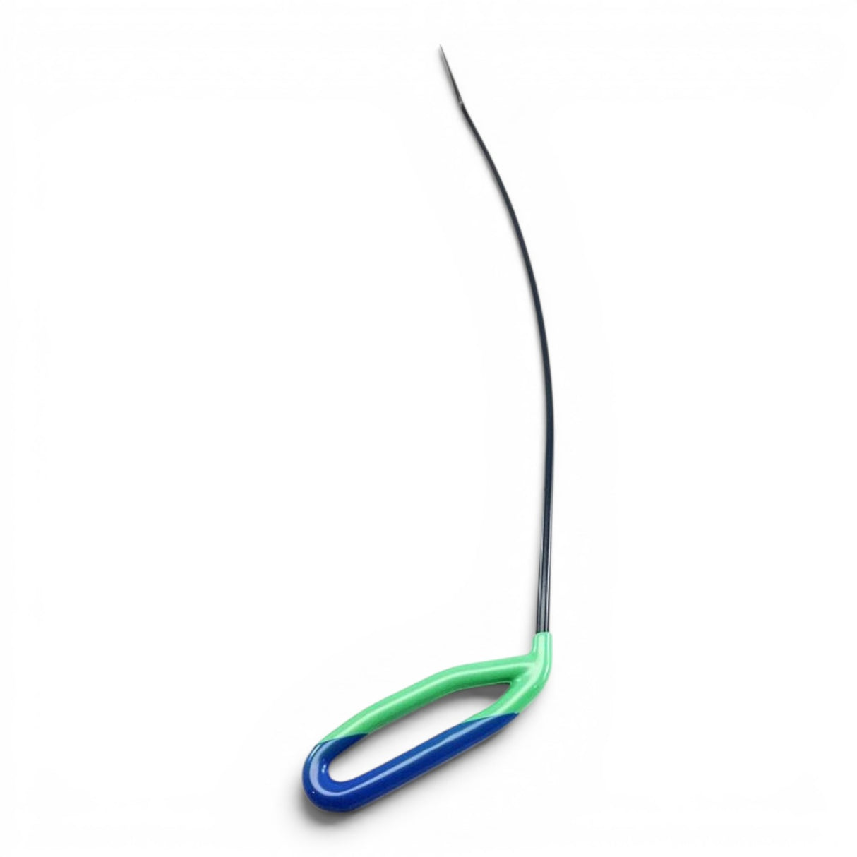 Anson PDR Tequila PDR hand tool, 5/16" diameter, 17" long, left-hand arched brace with blue and green fixed handle.