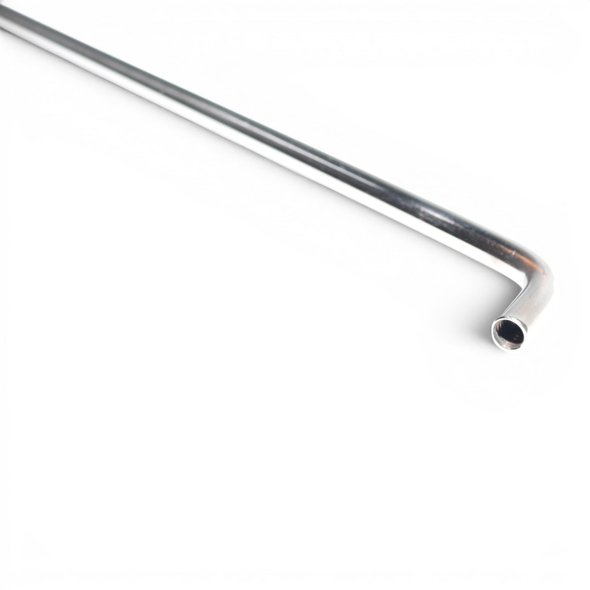 Anson PDR stainless steel Tequila single bend PDR rod with fixed handle and interchangeable tip.