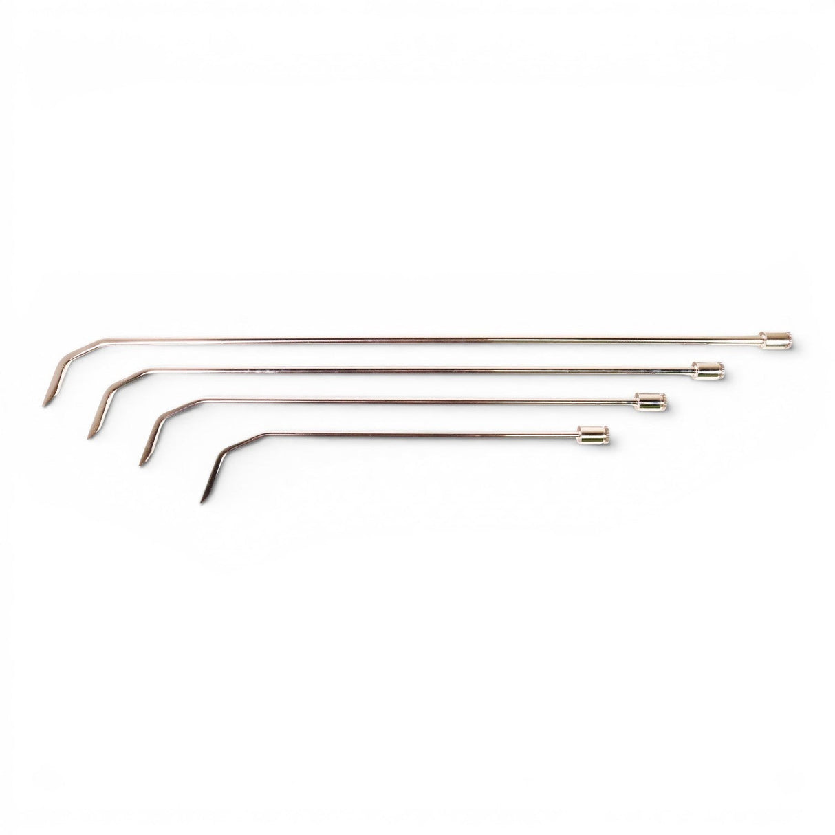 Anson PDR TEQUILA TOOLS Caballero 2 double bend PDR rods with sharp leading edges and threaded hubs. Set of 4.