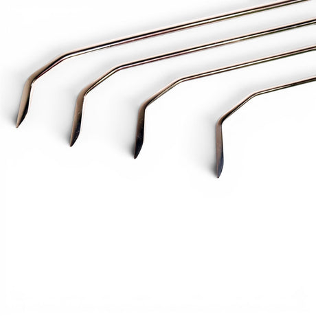 Anson PDR TEQUILA TOOLS Caballero 2 double bend PDR rods with sharp leading edges. Set of 4.