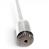 Anson PDR Tequila Stainless Steel Whale Tail PDR tool with a 1 1/4" tip and hub end for tactical handles.
