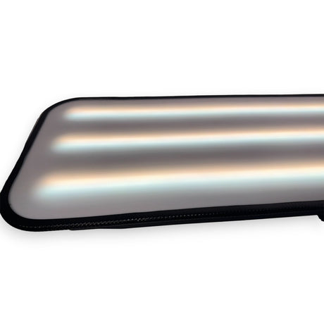 Anson PDR X-Factor 48 inch PDR light with three illuminated LED strips and a black protective housing.