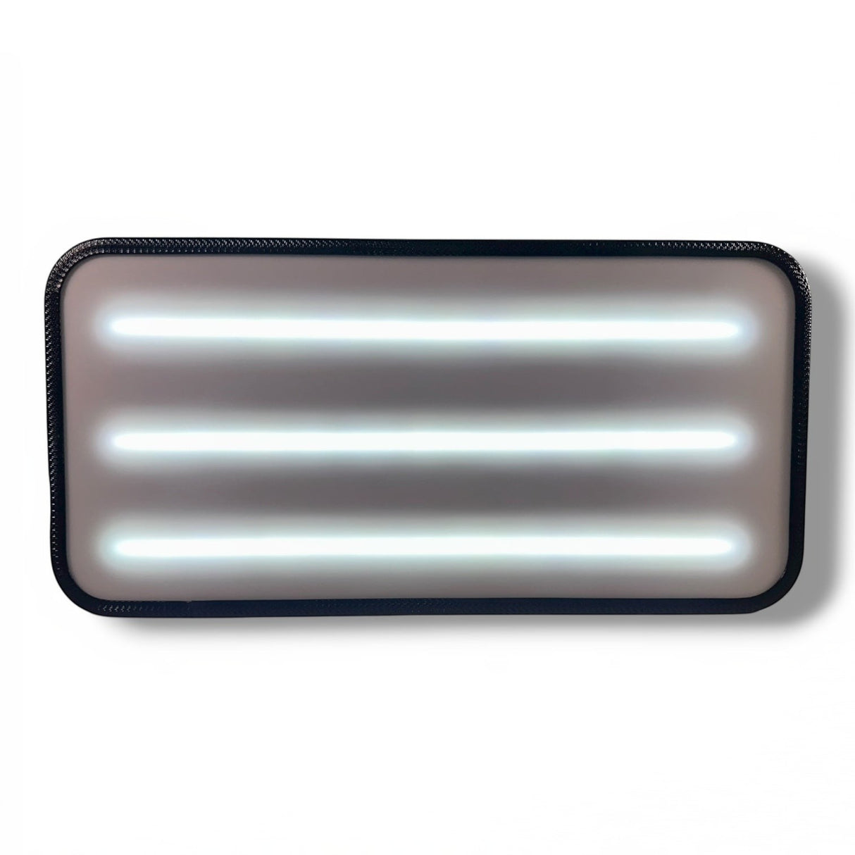 Anson PDR X-Factor Mini 14" PDR light with three white LED strips and a black protective band.