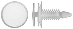 White Door Panel Retainer 9861PK
